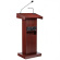 Back angle view of Oklahoma Sound Orator Lectern