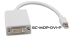 Mini-Displayport Male to DVI Male Adapter Pigtail Cable