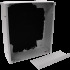 Flush Mount Enclosure for IP Addressable Speakers with Displays