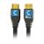 Pro AV/IT Certified 18G 4K High Speed HDMI Cable with ProGrip 35ft Black (active)