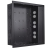 In-wall Storage Box with 6 Receptacle Filter and Surge, Black