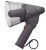 Splash-proof Handheld Megaphone with 125mm Audible Range, Dark Gray