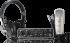Complete Recording Bundle with High Definition USB Audio Interface, Condenser Microphone, Studio Headphone