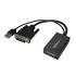 DVI to DisplayPort Adapter with USB Power