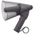 Splash-proof Handheld Megaphone, Dark Gray