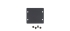 Wallplate Insert/Double Blank Slot Cover Plate, White