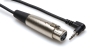 15ft Microphone Cable, XLR3F to Right-angle 3.5 mm TRS