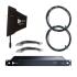 RF Venue DISTRO9 HDR Antenna Distribution System and Diversity Fin Antenna Bundle
