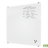 Visionary Glass Dry Erase Whiteboard, Gloss White, 4'H x 8'W