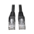 Premium Cat6 Gigabit Snagless Molded UTP Patch Cable, 24 AWG, 550 MHz/1 Gbps (RJ45 M/M), Black, 75 ft.