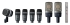 Reference Drum Microphone Set includes 1x D12VR, 2x C214, 1x C451, 4x D40
