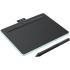 Wacom Intuos Wireless Graphics Drawing Tablet for Mac, PC, Chromebook & Android (small) with Software Included - Black with Pistachio accent