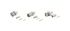 Kramer BNC (F) Plug Crimp for Mini Coax
