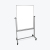 36"W x 48"H Double-Sided Magnetic Whiteboard 