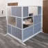 Modular Room Divider Wall System - 70" x 70" Add-On Wall