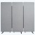 RECLAIM Acoustic Room Dividers - 3 Pack in Misty Gray