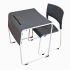 Lightweight Stackable Student Desk and Chair G- 4 Pack