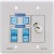 6-button Room Controller with Analog Volume Control and Printed Group Labels