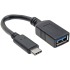 Tripp Lite USB C to USB Type-A Adapter Cable, M/F, 3.1, Gen 1, 5 Gbps, USB-IF, 6 in. - Thunderbolt 3 UCB Type C USB-C