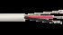 Black High-Performance EZ-Strip Broadcast Audio 22 AWG 1 Pair Shielded Cable