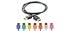1ft Ultra-slim High-speed HDMI Flexible Cable with Ethernet, Black