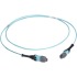 10m MTP OM3 Fiber Optic Trunk Cable Plenum 24-Strand Straight Pin