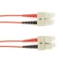 3m (9.8ft) SCSC RD OM4 MM Fiber Patch Cable INDR Zip OFNR