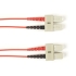 3m (9.8ft) SCSC RD OM4 MM Fiber Patch Cable INDR Zip OFNR