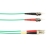 OM2 50/125 Multimode Fiber Patch Cable OFNP Plenum ST-LC GN 2M