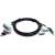 Secure KVM Cable - Each end 1 USB 2 DualLink DVI 1 Audio TAA 10FT
