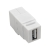 USB 2.0 All-in-One Keystone/Panel Mount Coupler (F/F), White