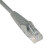 Cat6 Gigabit Snagless Molded Patch Cable (RJ45 M/M) - Gray, 7-ft.