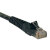 Cat6 Gigabit Snagless Molded Patch Cable (RJ45 M/M) - Black, 7-ft.