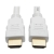 High-Speed HDMI Cable with Digital Video and Audio, HD 1080p (M/M), White, 25 ft.