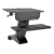 Sit Stand Desktop Workstation Adjustable Standing Desk w/ Clamp