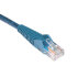 Cat5e 350MHz Snagless Molded Patch Cable (RJ45 M/M) - Blue, 8-ft.