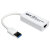 USB 3.0 to Gigabit Ethernet NIC Network Adapter - 10/100/1000 Mbps, White