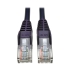 Cat5e 350 MHz Snagless Molded UTP Patch Cable (RJ45 M/M), Purple, 25 ft.