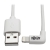 Right-Angle Lightning Cable, USB Type-A to Lightning, 6 ft. Cord, Reversible Lightning Plug