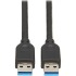 USB 3.2 Gen 1 SuperSpeed A/A Cable (M/M), Black, 6 ft. (1.83 m)