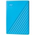 WD My Passport WDBYVG0020BBL 2 TB Portable Hard Drive - External - Blue