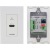 Kramer US-D-size Wall-Plate Transmitter with White & Black Decora Design Frame Sets