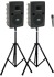 Liberty Sound System: Liberty Pair (XU2, AIR), Anchor-Air  1 WH-LINK wireless mic  stands