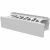 Horizontal Cable Manager, Single Sided, 3 rack unit, White (Ortronics)