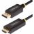 StarTech.com 3.3ft (1m) DisplayPort to HDMI Adapter Cable, 4K 60Hz with HDR, DP to HDMI 2.0b Cable, Active Video Converter