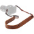 Leather Presidio Camera Strap Antique Cognac