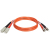 Eaton Tripp Lite Series Duplex Multimode 62.5/125 Fiber Patch Cable (SC/ST), 2.4M (8 ft.)