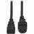 Eaton Tripp Lite Series Power Cord, C14 to C21 - Heavy-Duty, 15A, 250V, 14 AWG, 3 ft. (0.9 m), Black