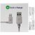 LocknCharge USB-A to Lightning Cables (Set of 5)