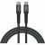 Verbatim Sync & Charge 60W Magnetic Cable - Black